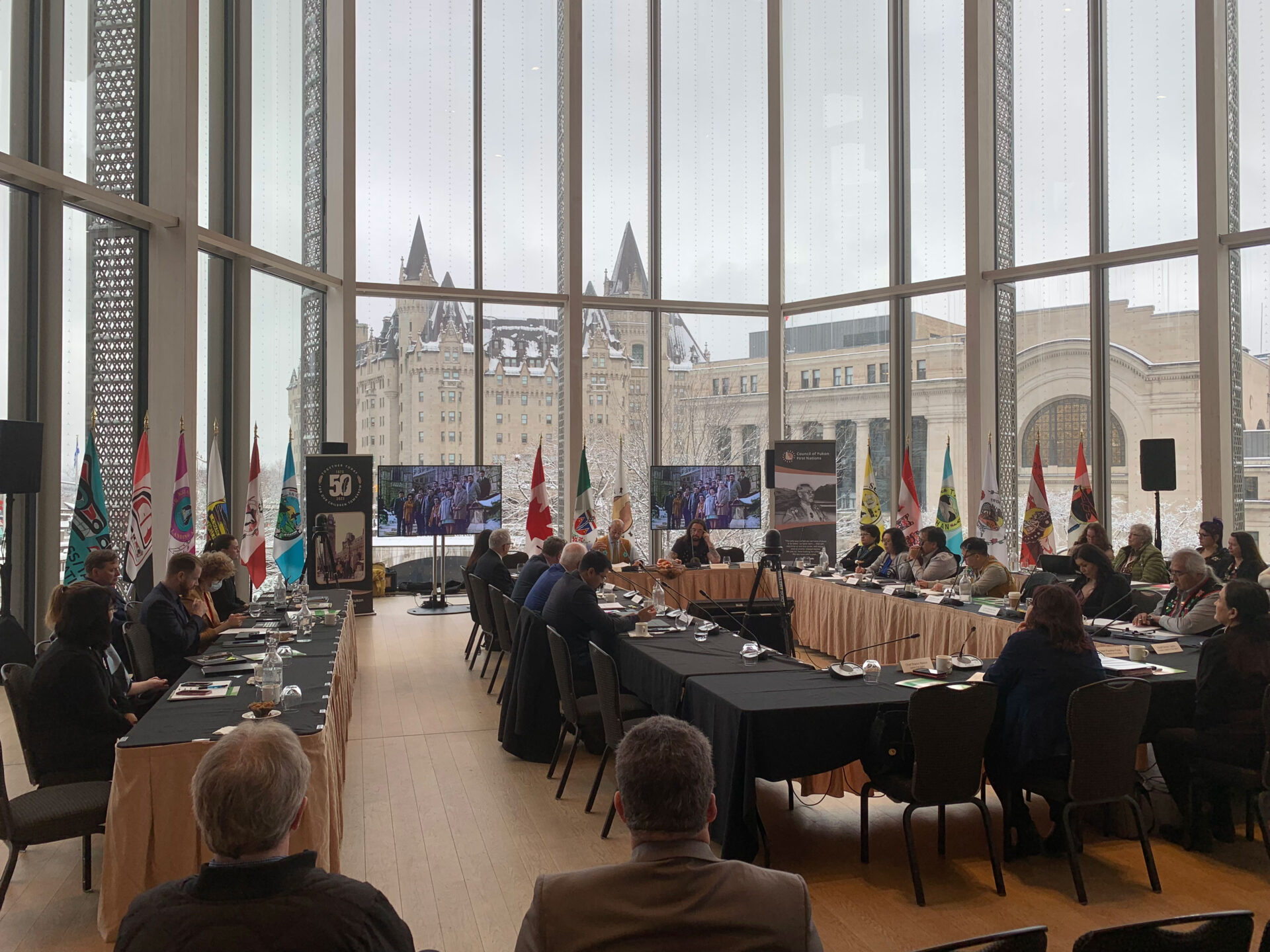 <strong>Yukon First Nations leaders, Government of Yukon, and Government of Canada commemorate historic day at Intergovernmental Forum in Ottawa</strong>